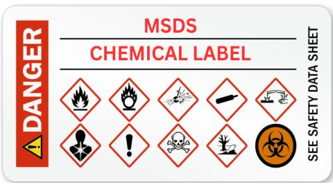 MSDS and CHEMICAL LABEL - PHIEU AN TOAN va NHAN HOA CHAT
